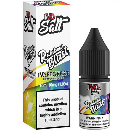 Rainbow Blast Nic Salt E-liquid by IVG 10ml  I VG   