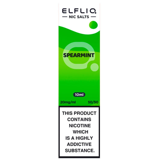 Spearmint By Elf Bar Elfliq 10ml E Liquid Nicotine Salt  Elf Bar   