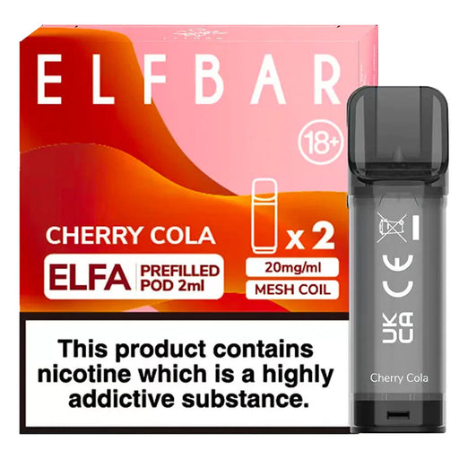 Cherry Cola Elf Bar ELFA Prefilled Pods 2ml  Elf Bar   