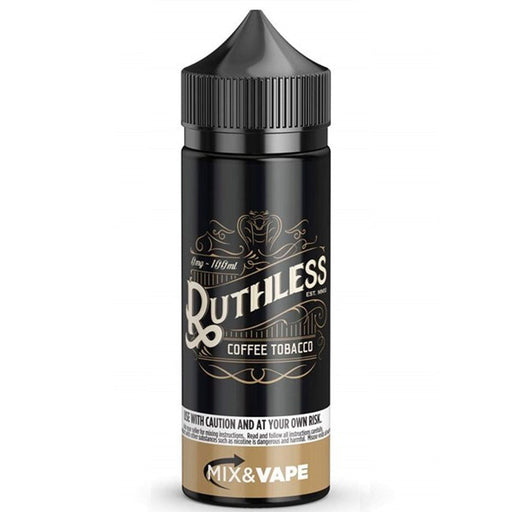 COFFEE TOBACCO BY RUTHLESS E LIQUID 100ML  Ruthless   